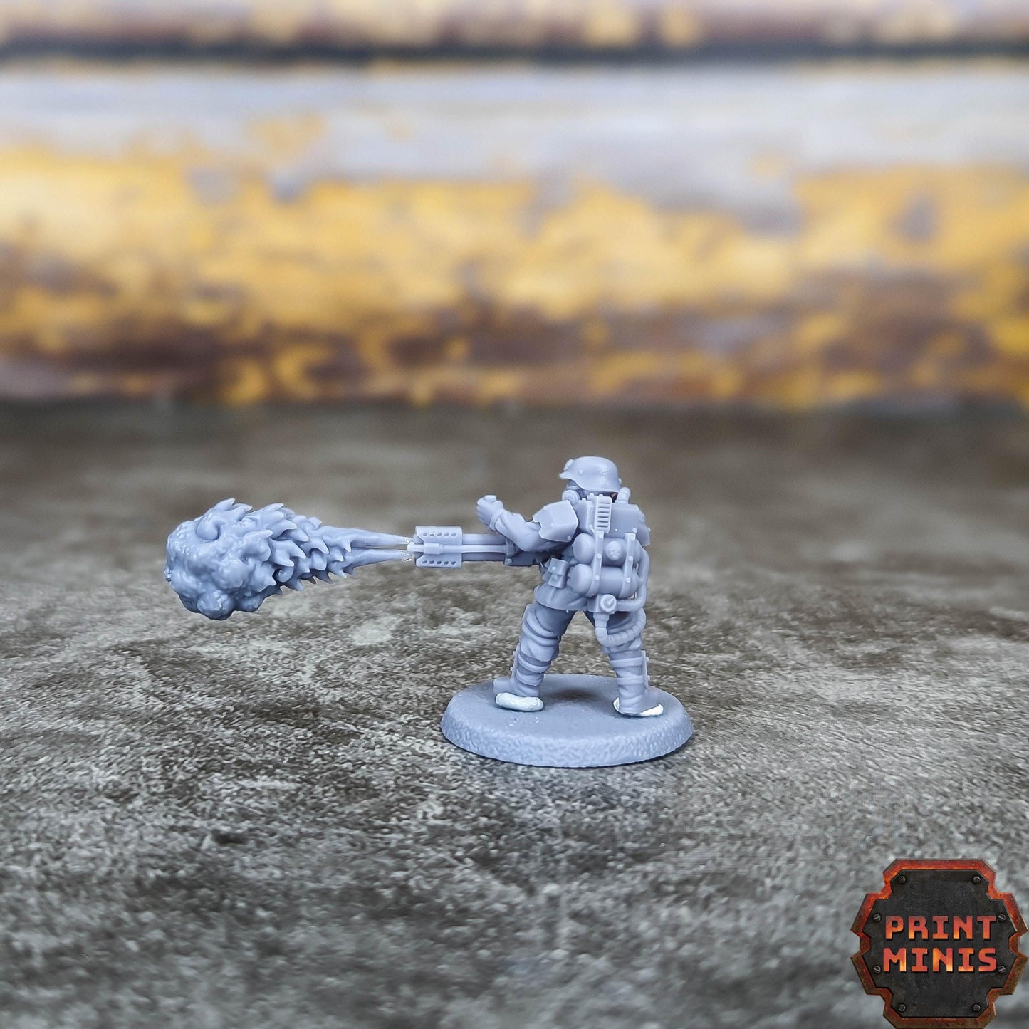 Special Weapons - Kaledon Fortis Army, Sci-Fi Space Militia Soldiers by Print Minis