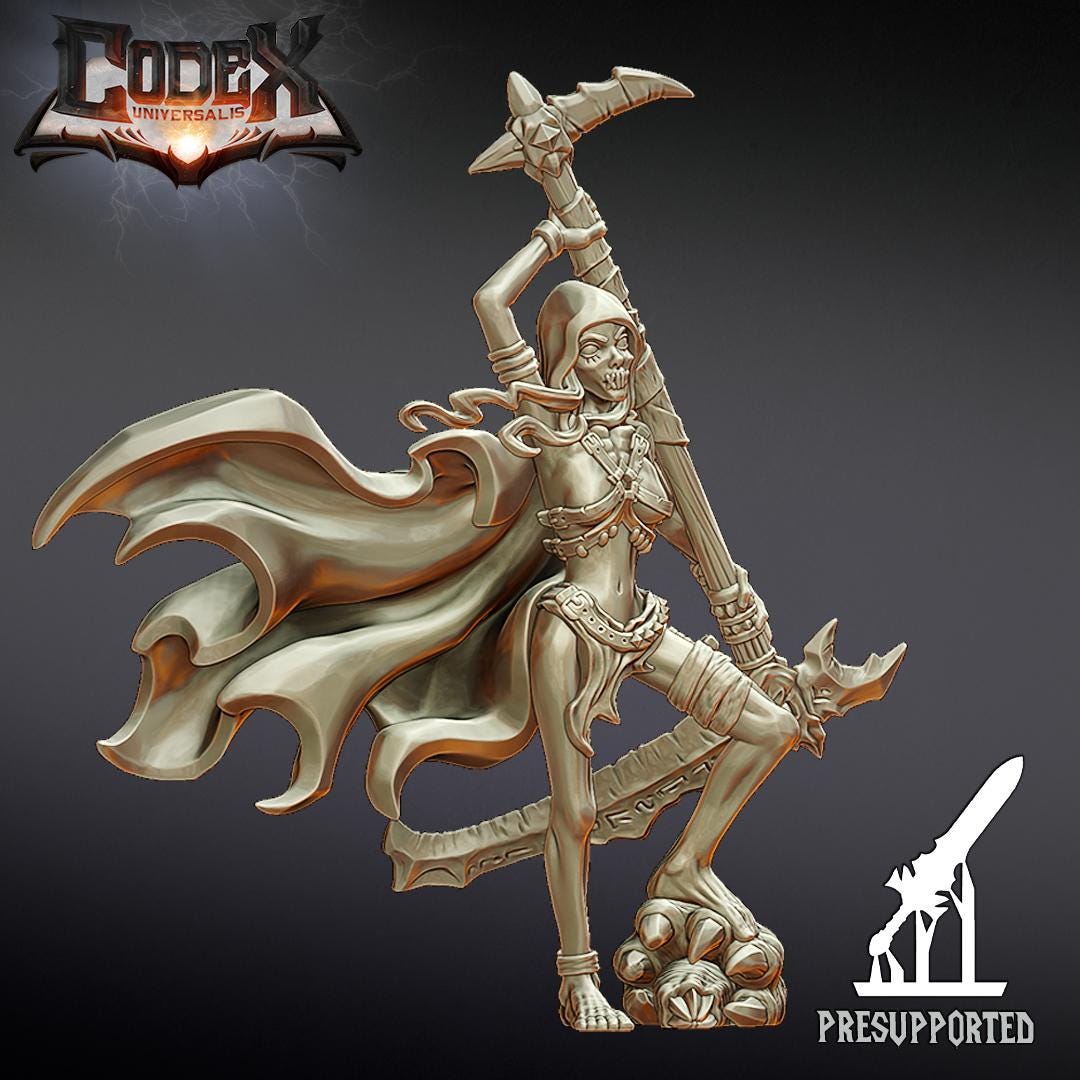 Kharnaxa Followers, Undead Miniatures for Tabletop Roleplaying games by Codex Universalis