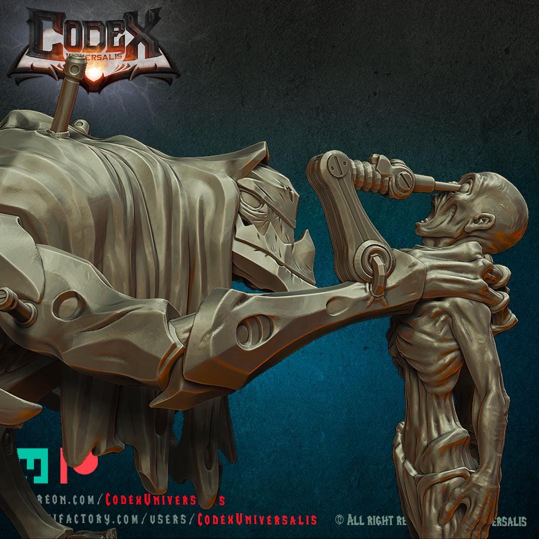 Viktuzarr, Demonic Heroic Miniature for Tabletop Roleplaying games by Codex Universalis