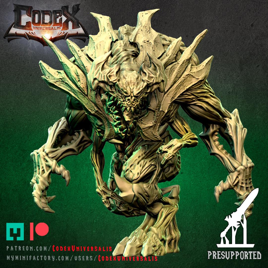 K'holnarox, Heroic Forest Spirit Miniature for Tabletop Roleplaying games by Codex Universalis
