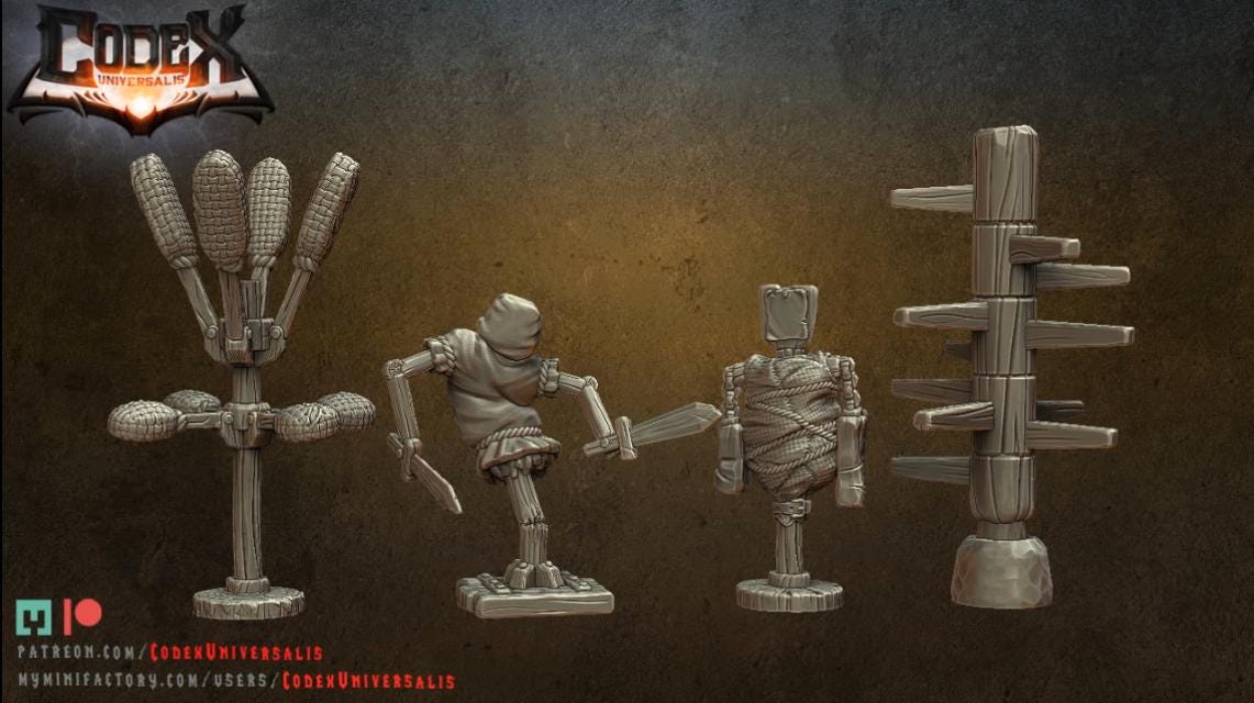 Black Lion Knighthood, Knightly Hero Miniatures for Tabletop Roleplaying games by Codex Universalis