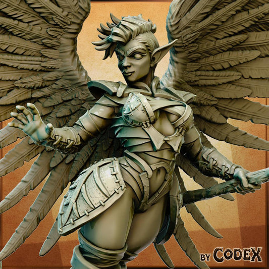Custodian Angels, Angelic Heroic Miniatures for Tabletop Roleplaying games by Codex Universalis