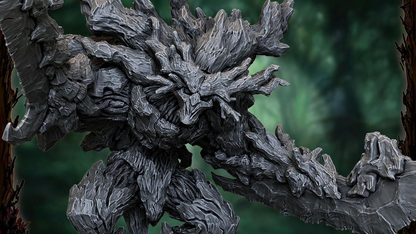 Darkarat, cinder soul, Heroic Forest Spirit Miniature for Tabletop Roleplaying games by Codex Universalis