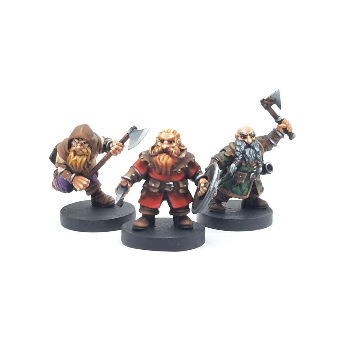 Modular Hill Dwarves, Miniatures, Bits and Weapon Conversions Fantasy by Vae Victis, perfect for Fantasy tabletop Wargames