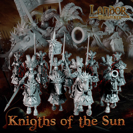 Knights of the Sun, Modular Empire miniatures by Landor Miniatures! Empire for Fantasy Wargames