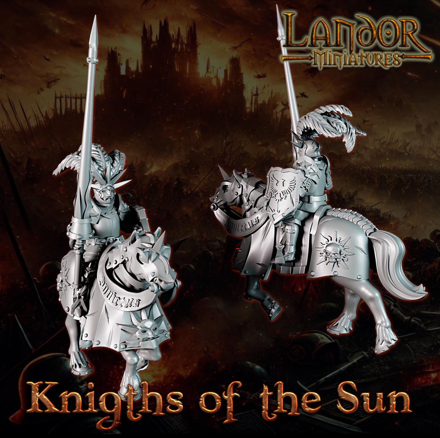 Knights of the Sun, Modular Empire miniatures by Landor Miniatures! Empire for Fantasy Wargames