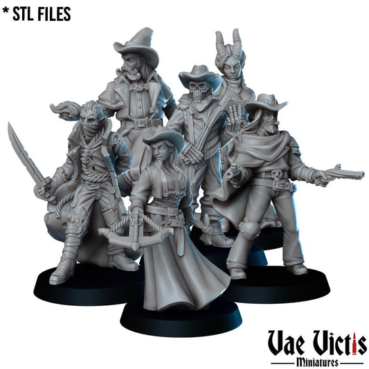 Western Fantasy, Adventurers and Mercenaries by Vae Victis, perfect for Fantasy Wargames and Tabletop RPGs