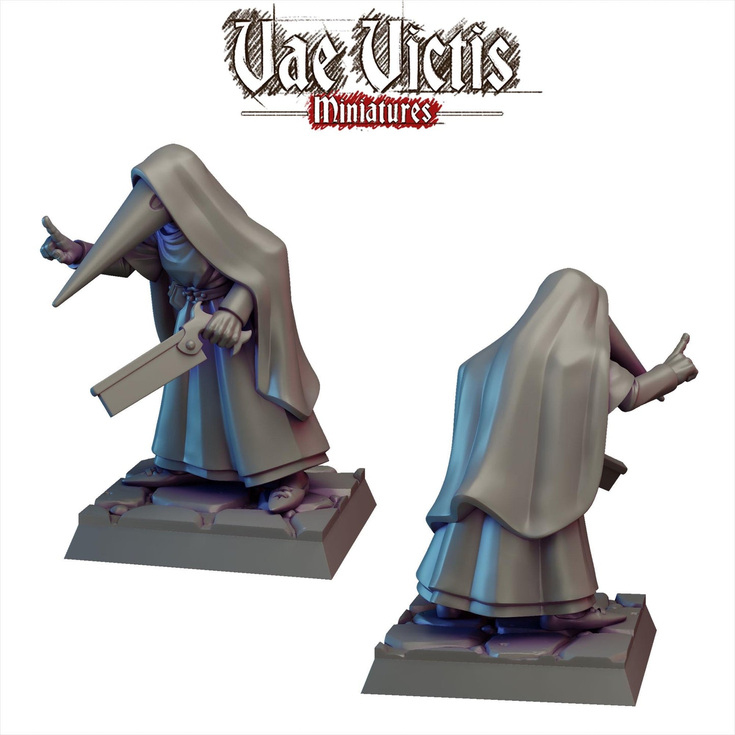 Ladies of the Cloth, Adventurers, Civilians and Mercenaries by Vae Victis, perfect for Fantasy Wargames and Tabletop RPGs