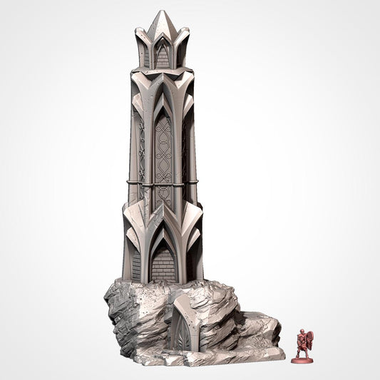 Modular ELF CONSTRUCTIONS terrain by Txarli Factory Fantasy Terrain Ruined Statues Set, Perfect for Tabletop Wargames