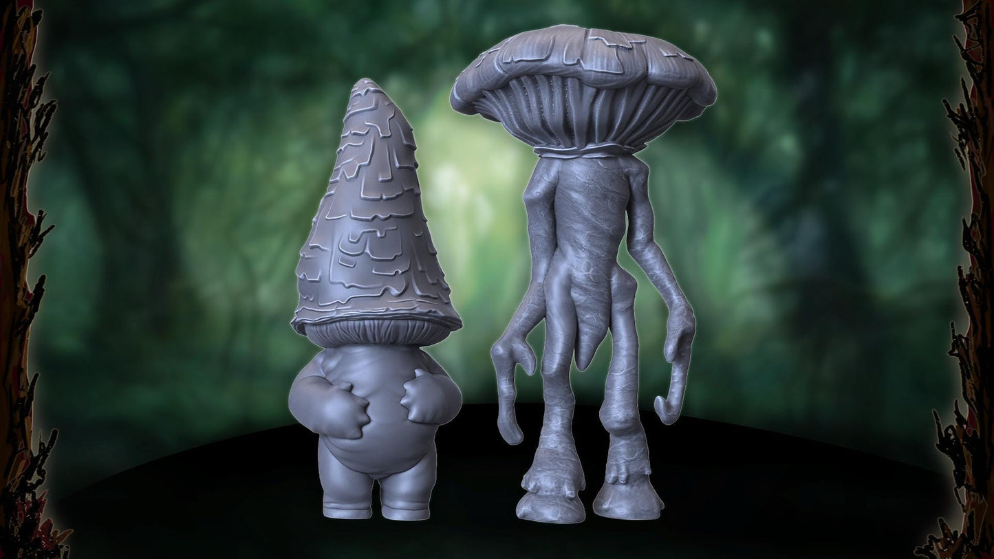 Mycoids, Forest Spirit Miniatures for Tabletop Roleplaying games by Codex Universalis