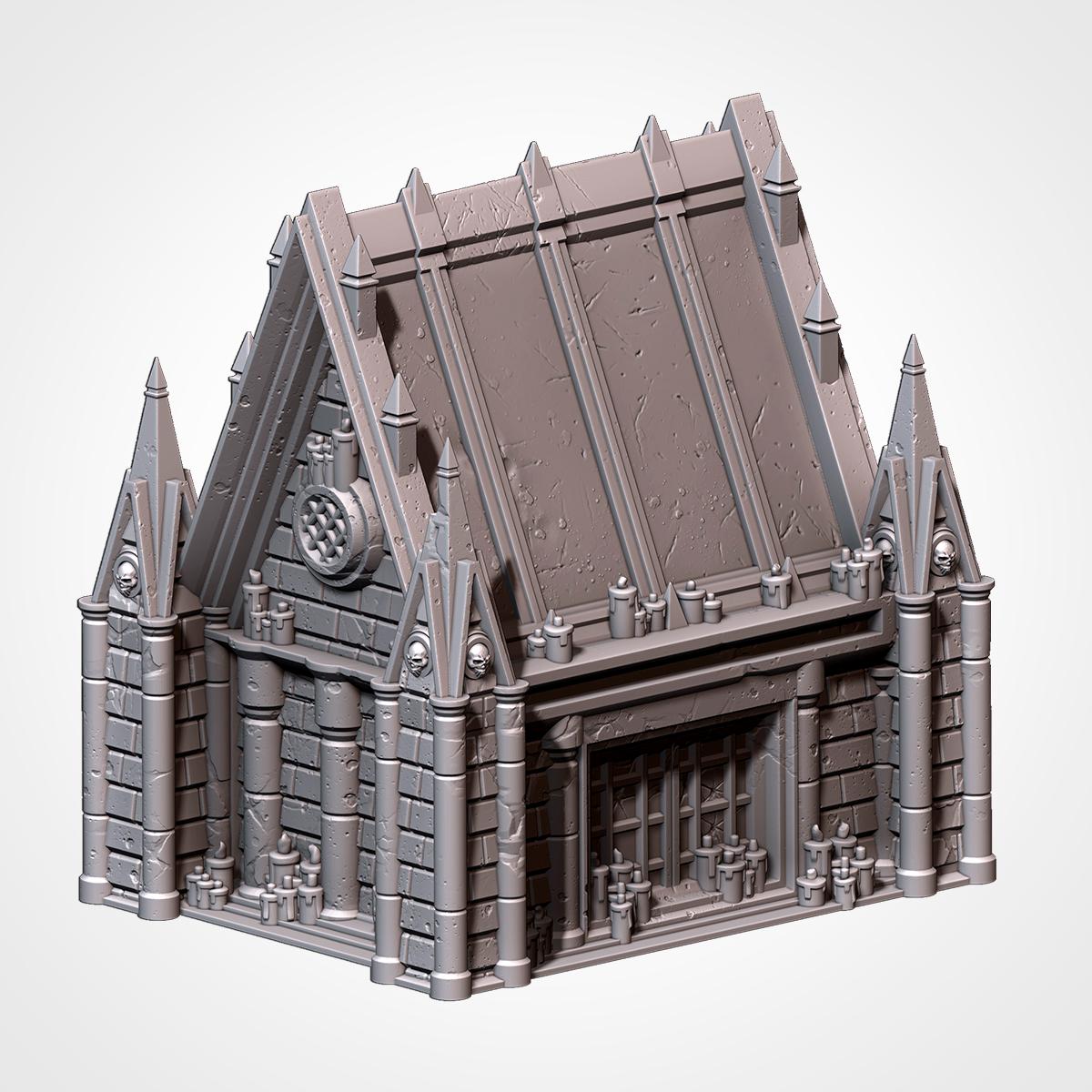 GRAVEYARD Modular Wargaming Gothic Necropolis Terrain by Txarli Factory for Tabletop Wargames