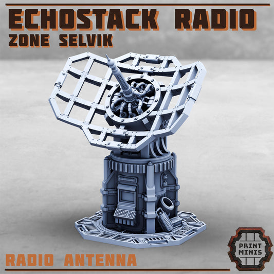 Echostack Radio - Zone Selvik - Sci-Fi Space Industrial Terrain by Print Minis