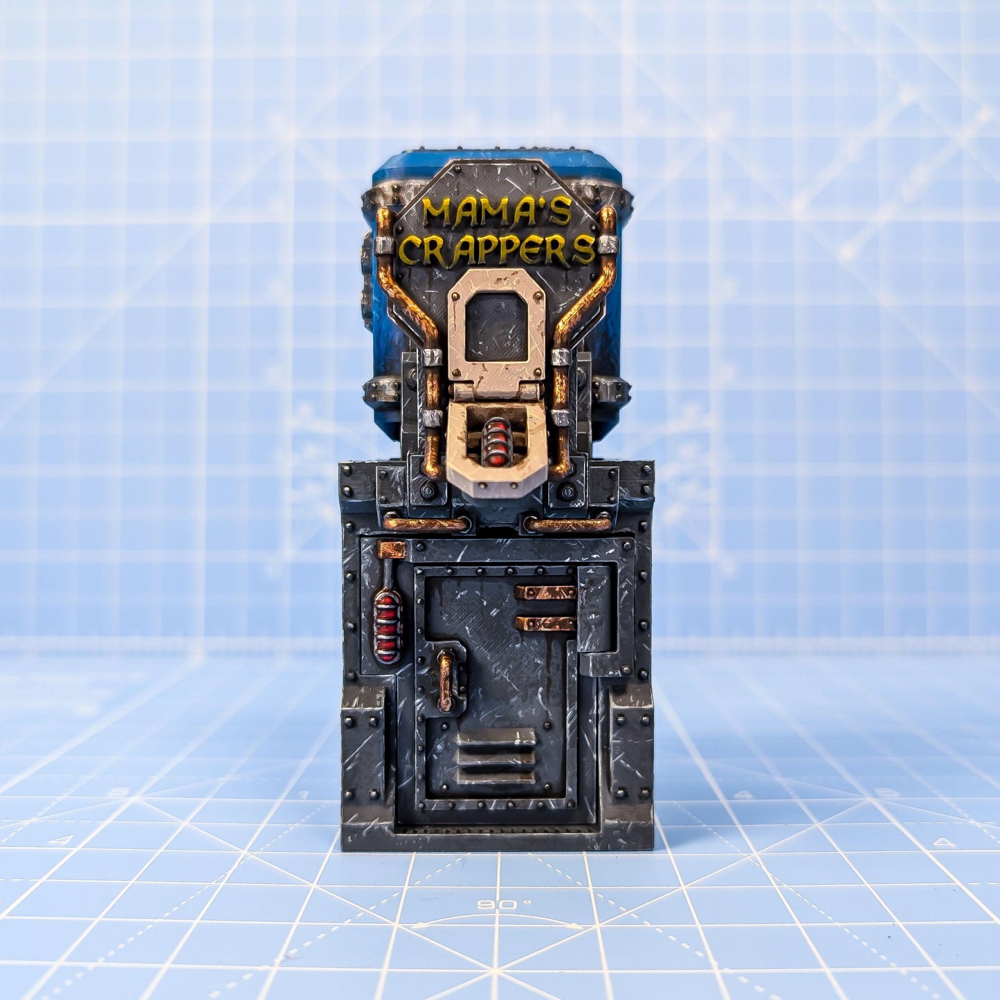 Mama's Crappers - Risor District Toilet - Sci-Fi City Skirmish Wargaming Terrain by Print Minis