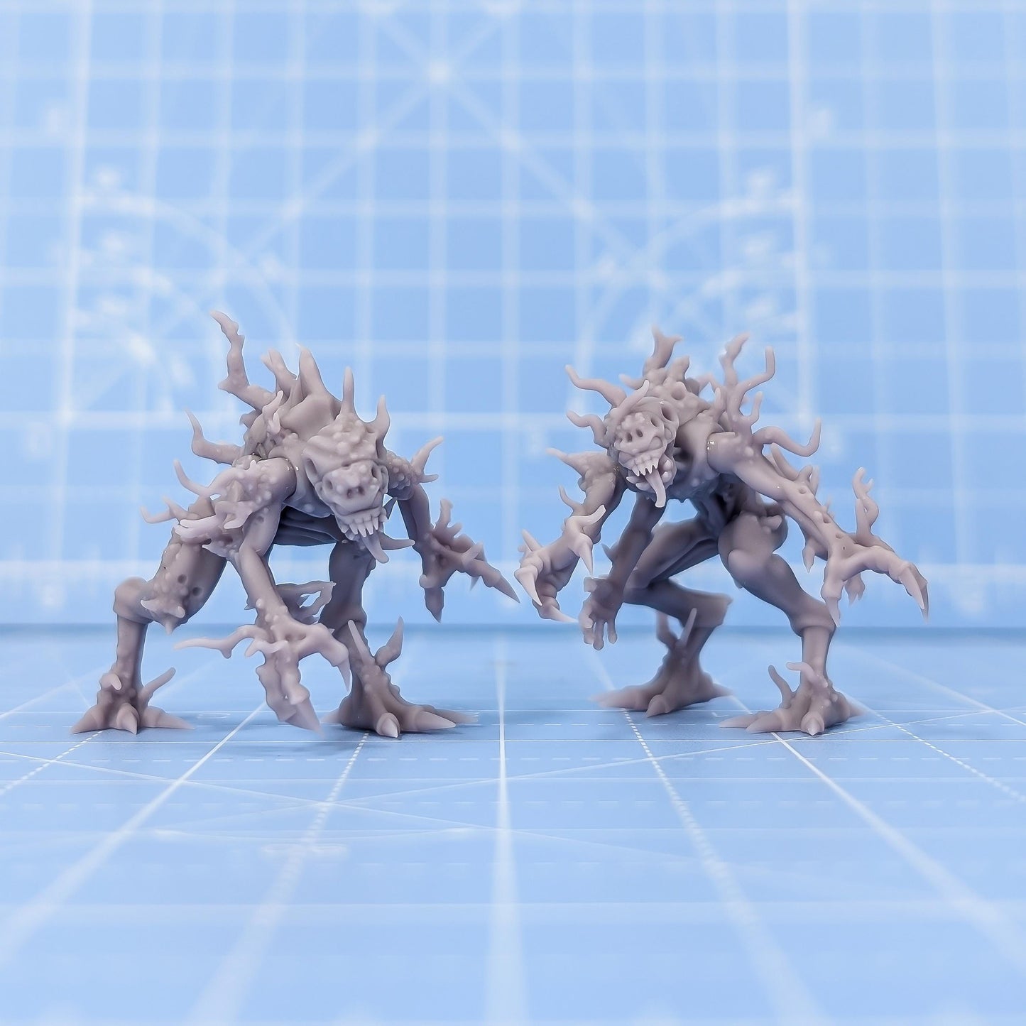 Mutated Hellspire Splicers -  Sci-Fi Grimdark Splicers by Print Minis