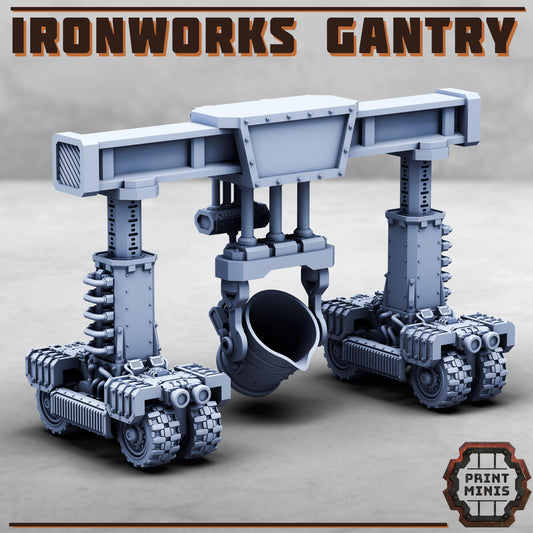 Forge Works - Ironworks Expansion - Sci-Fi Space Industrial Terrain by Print Minis