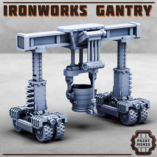 Forge Works - Ironworks Expansion - Sci-Fi Space Industrial Terrain by Print Minis