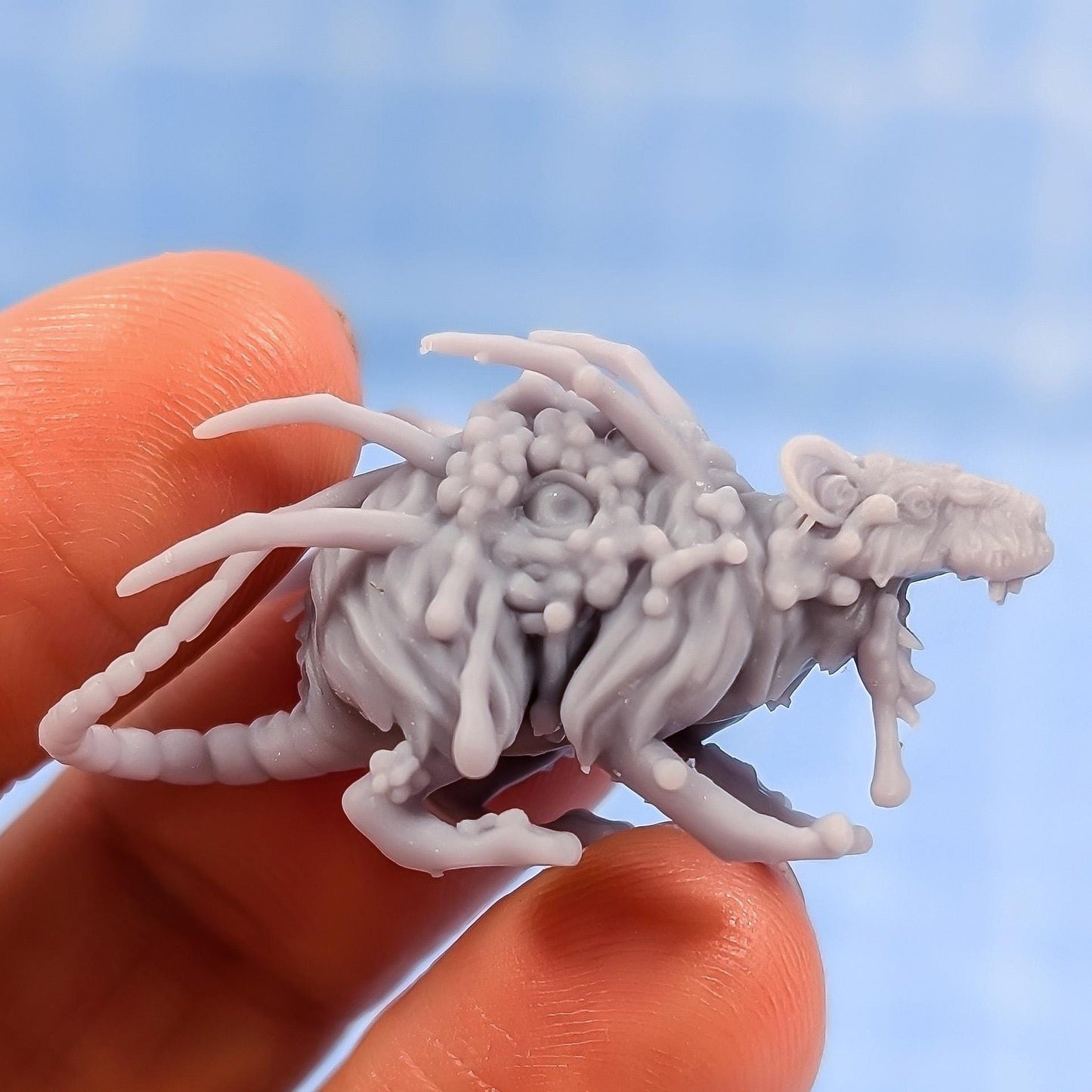 Putrid Mutated Rats x5 -  Sci-Fi Grimdark Splicers by Print Minis