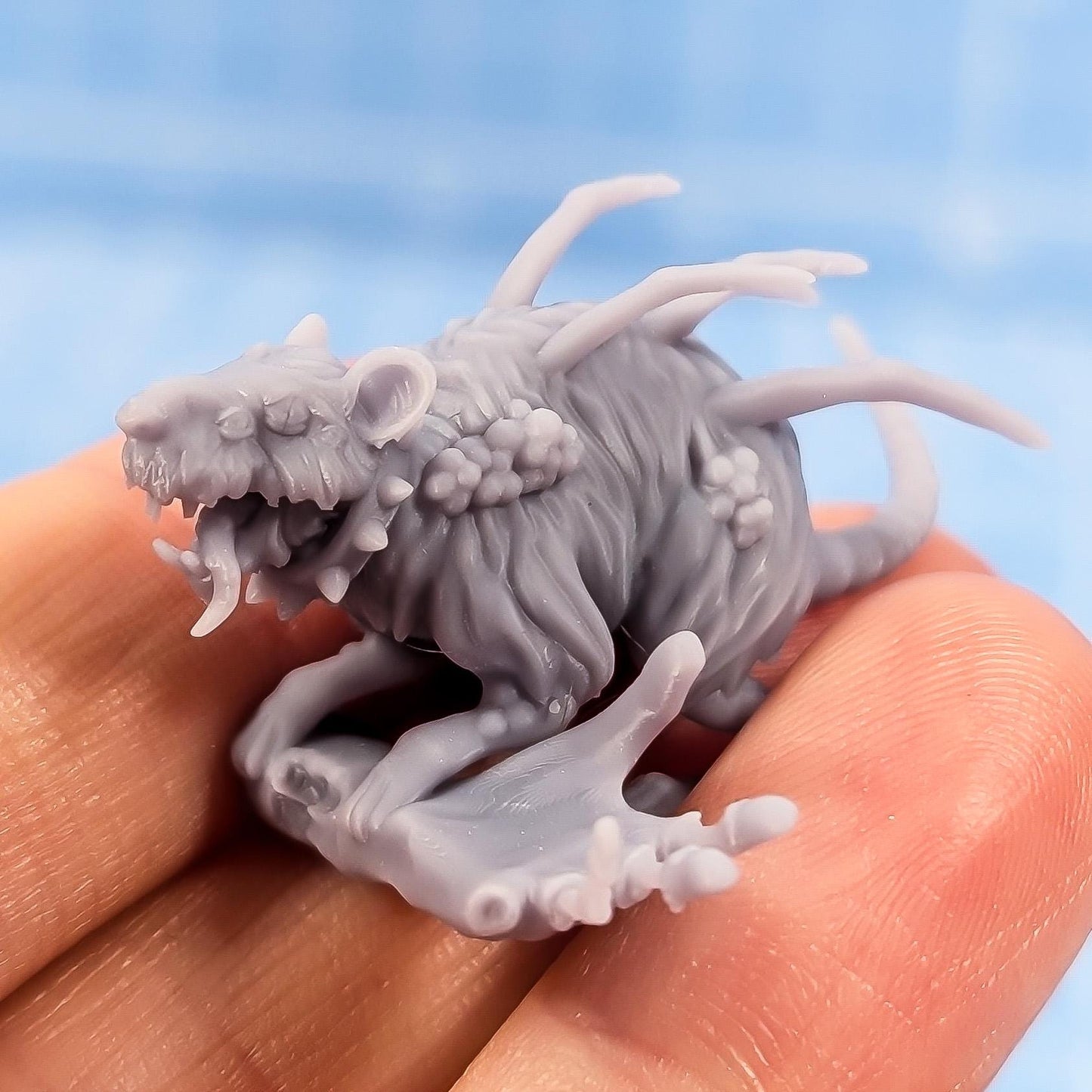 Putrid Mutated Rats x5 -  Sci-Fi Grimdark Splicers by Print Minis