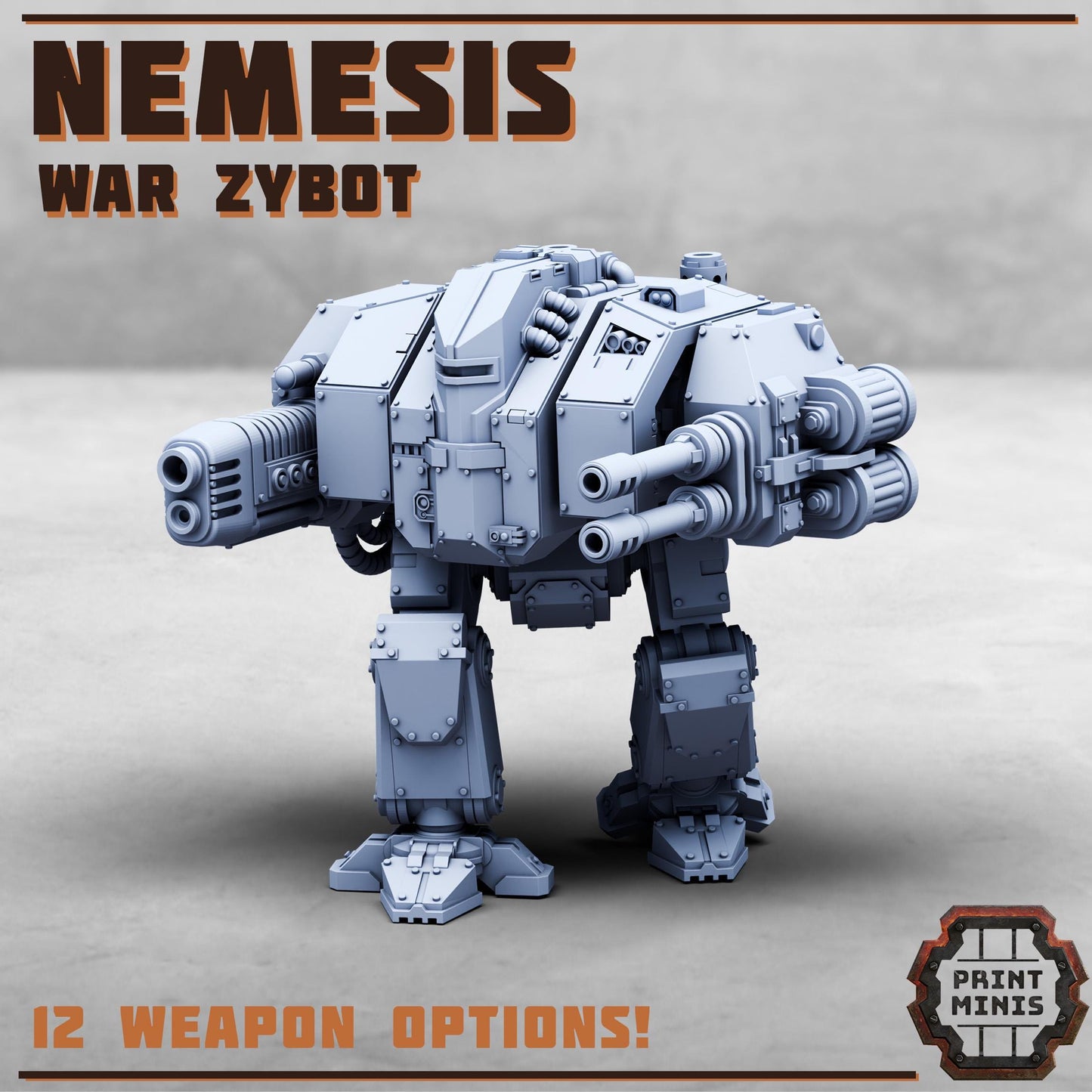 Nemesis - Armatis Mors  - Futuristic Marine Army, Sci-Fi Space Walkers by Print Minis