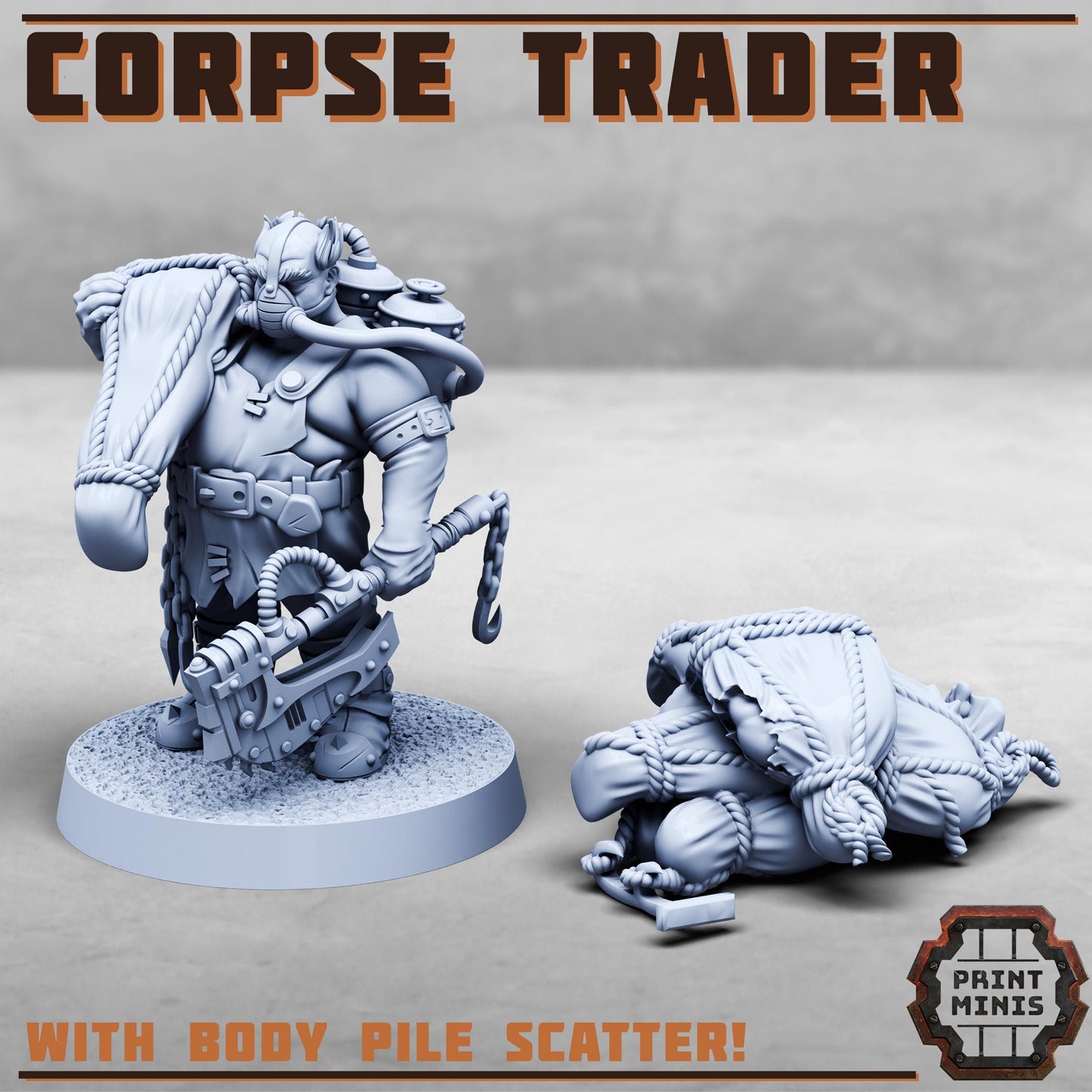 Corpse Trader - Flesh Guild - Sci-Fi Grimdark Mercenaries by Print Minis