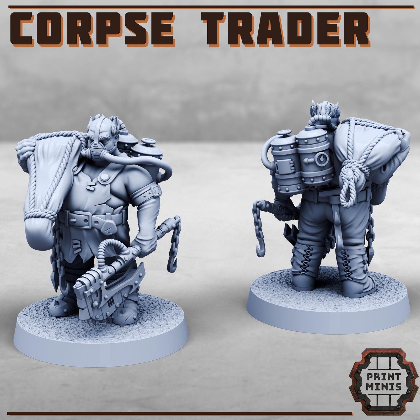 Corpse Trader - Flesh Guild - Sci-Fi Grimdark Mercenaries by Print Minis