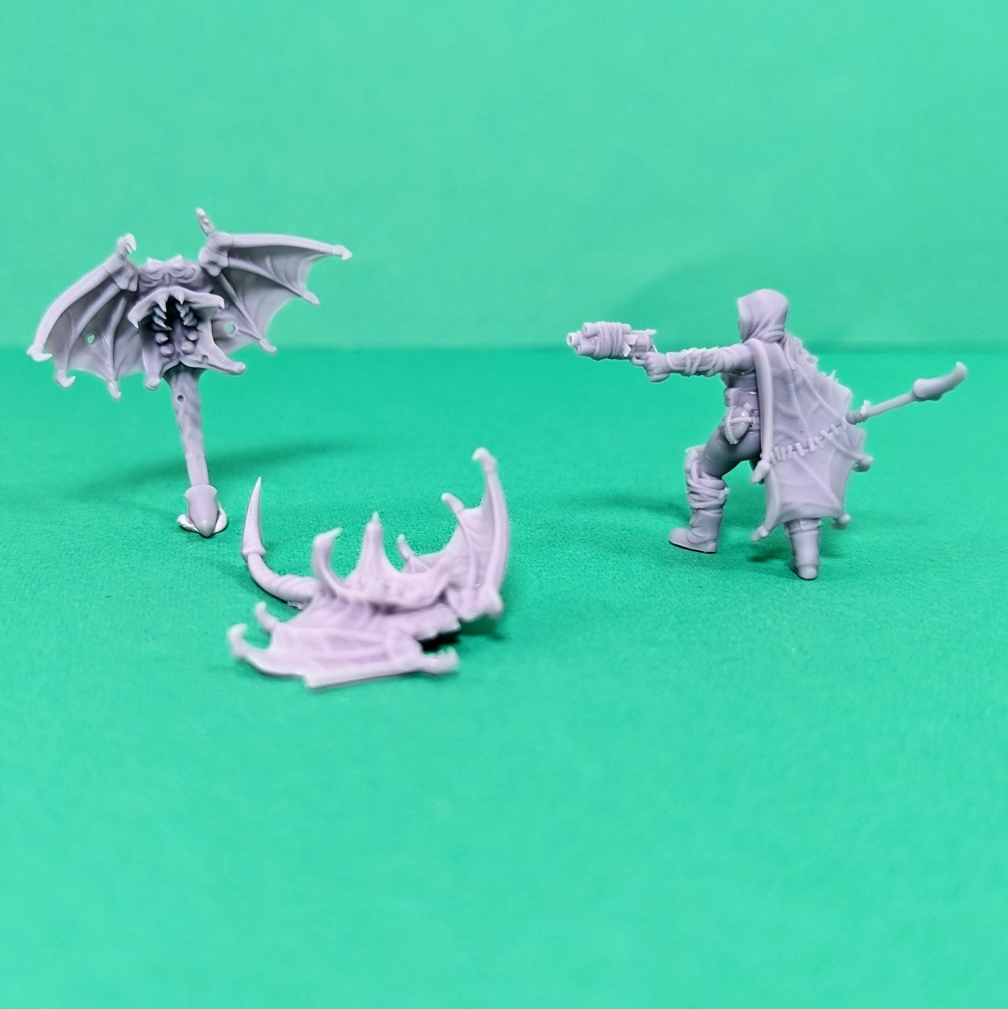 Ash Huntress - Beastmaster -  Sci-Fi Grimdark Mercenaries by Print Minis