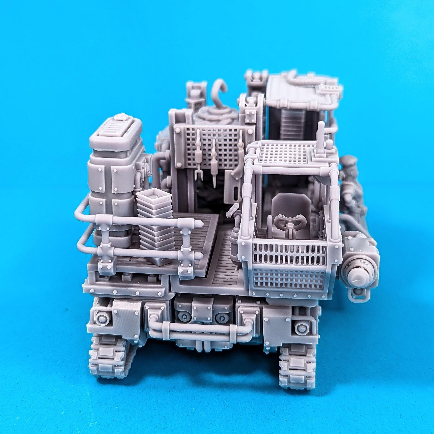 The Kebab Krawler w/ Chef - Sci-Fi Grimdark Mercenaries by Print Minis