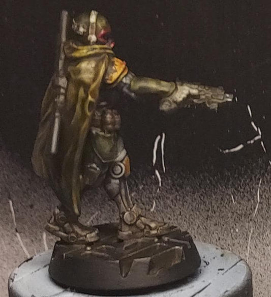 Axis Gallium - Cyborg Bounty Hunter - Sci-Fi Grimdark Mercenaries