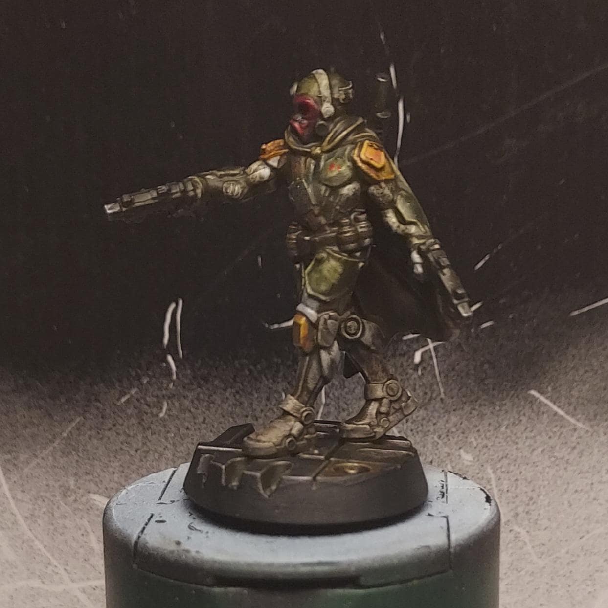 Axis Gallium - Cyborg Bounty Hunter -  Sci-Fi Grimdark Mercenaries by Print Minis