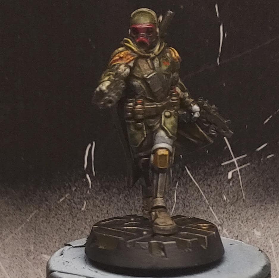Axis Gallium - Cyborg Bounty Hunter - Sci-Fi Grimdark Mercenaries