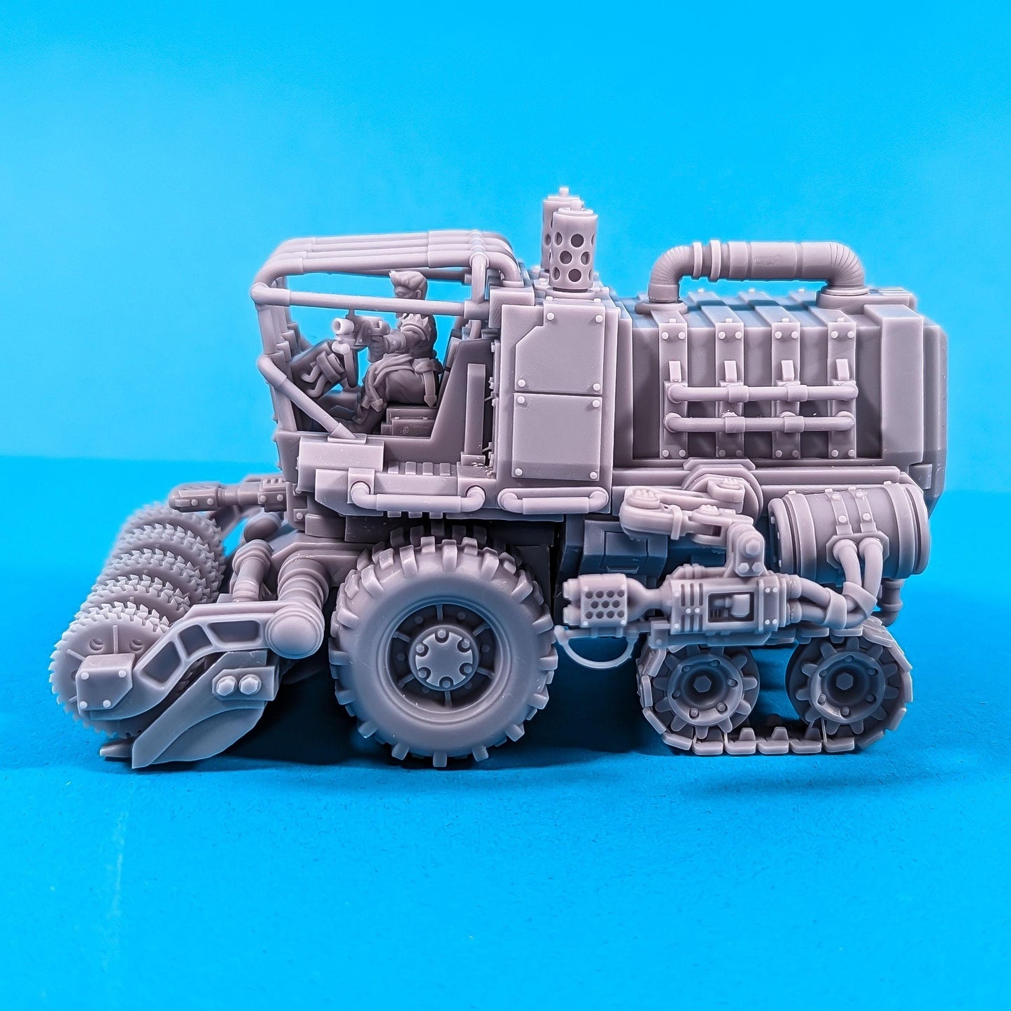 The Harvester Truck - Corpse Harvester Cult -  Sci-Fi Grimdark Gang by Print Minis