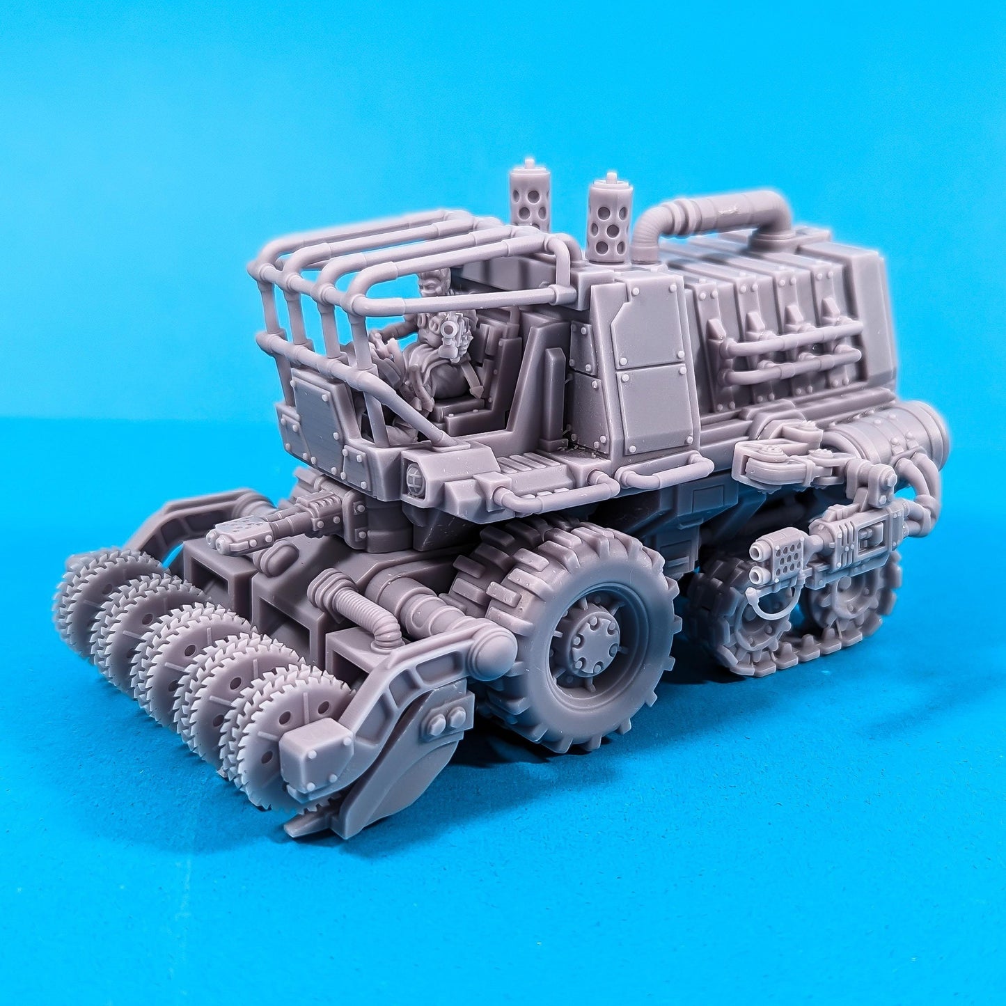 The Harvester Truck - Corpse Harvester Cult -  Sci-Fi Grimdark Gang by Print Minis