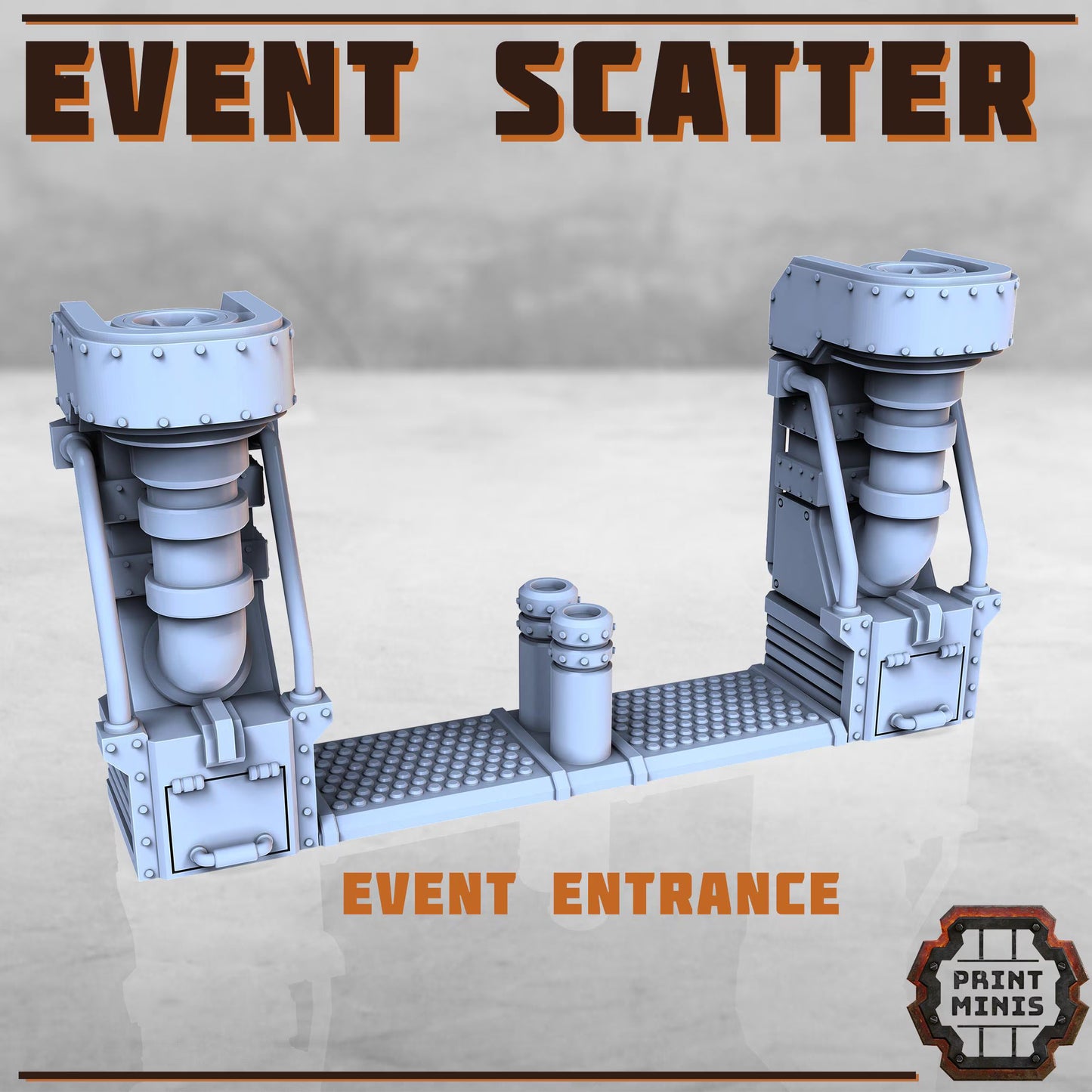 Event Scatter Pack - Sci-Fi Event Terrain -  Sci-Fi Grimdark Civilians by Print Minis