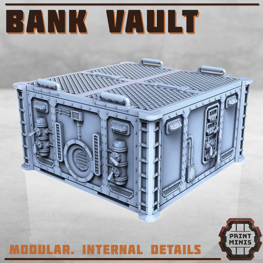 Bank Vault - Sci-Fi Space Industrial Terrain by Print Minis