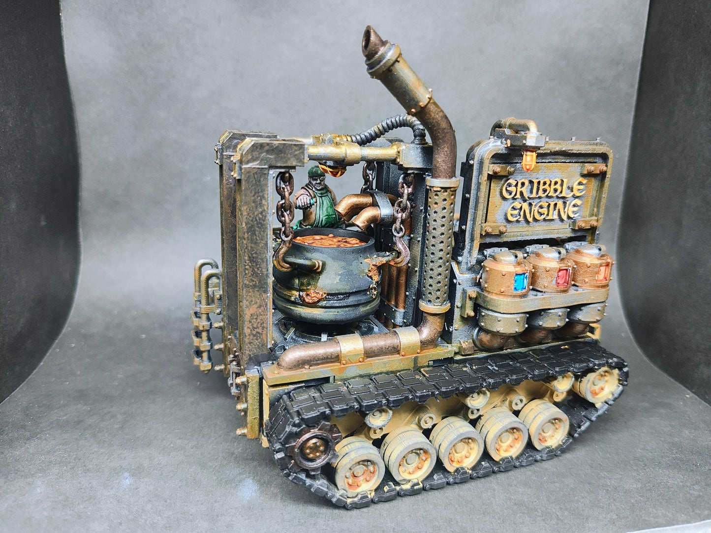 The Gribble Krawler w/ Chef - Sci-Fi Grimdark Mercenaries by Print Minis