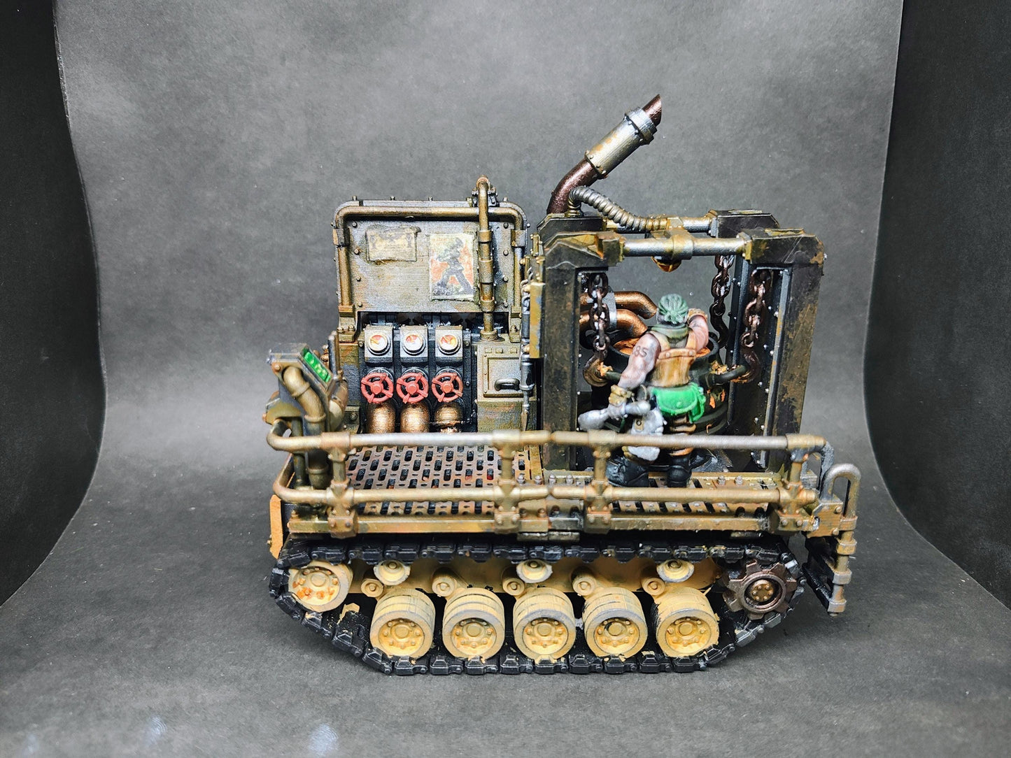 The Gribble Krawler w/ Chef - Sci-Fi Grimdark Mercenaries by Print Minis