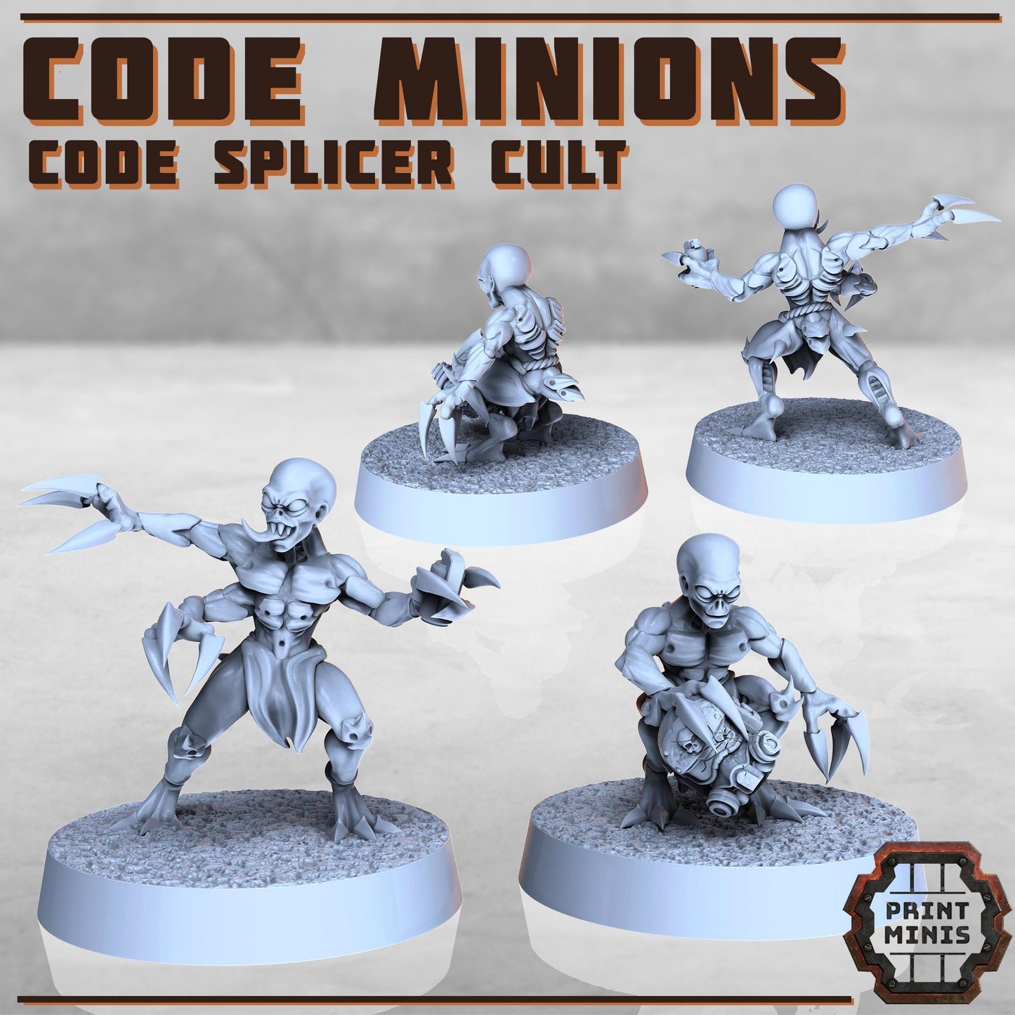 Code Splicer Coven -  Sci-Fi Grimdark Splicers by Print Minis