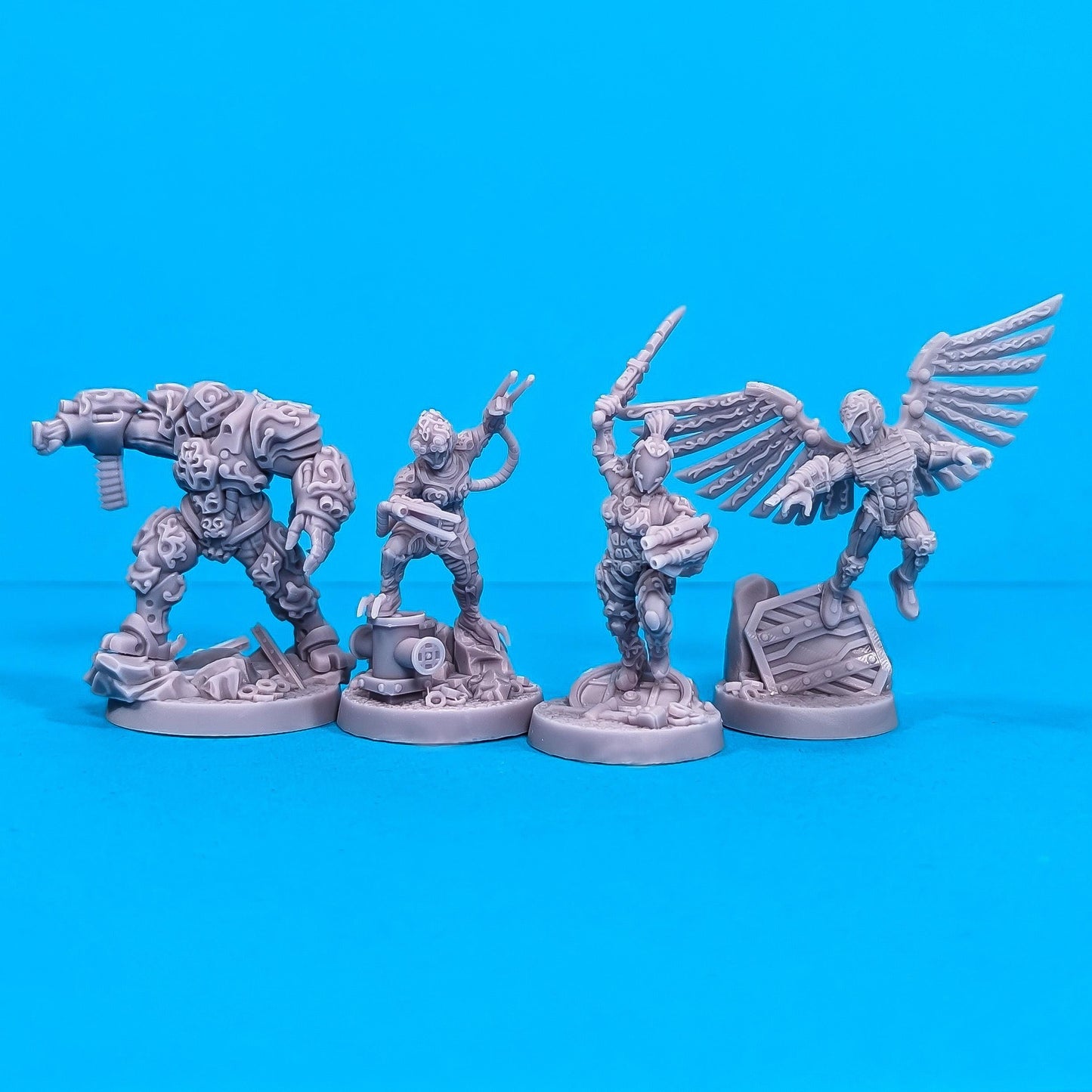 Dark Spire Hunters -  Sci-Fi Grimdark Mutant Hunters by Print Minis