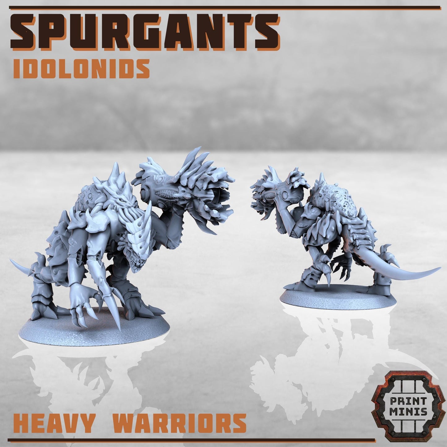 Spurgants - Idolonids - Sci-Fi Grimdark Bug aliens by Print Minis