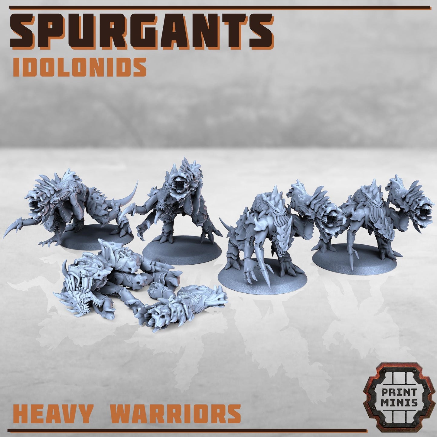 Spurgants  - Idolonids -  Sci-Fi Grimdark Bug aliens by Print Minis