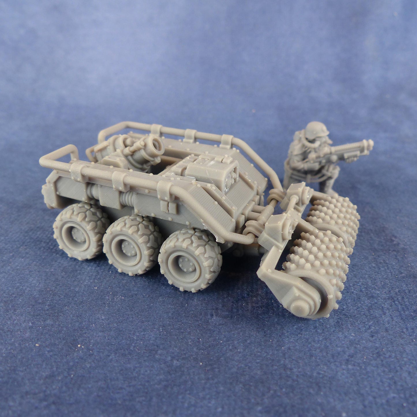 Hellion - Crusher Edition - Demolitions Vehicle and Remote Defence Vehicle - Kaledon Fortis Army, Sci-Fi Space Soldiers by Print Minis