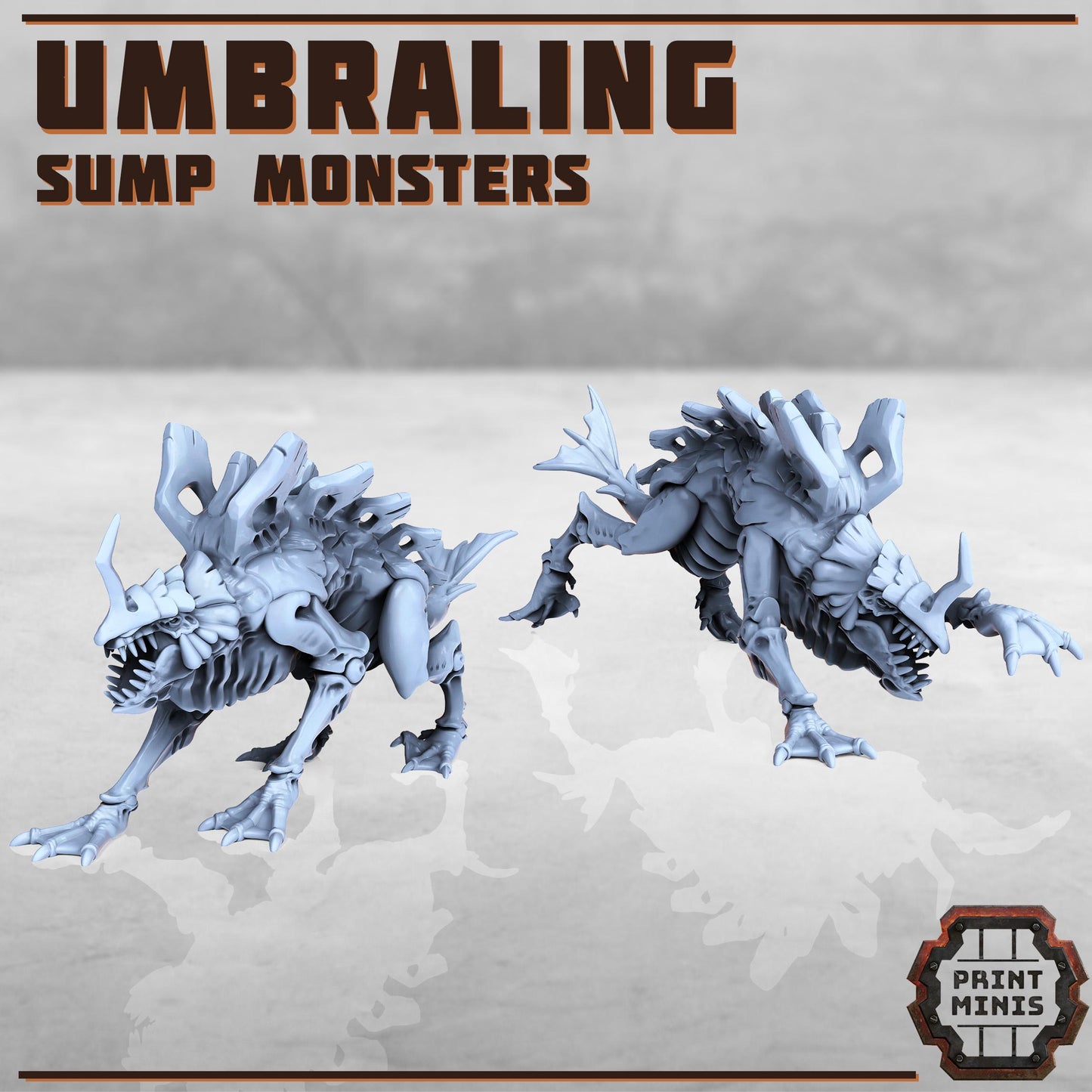 Umbraling - Sump Monsters - Sci-Fi Grimdark Monsters by Print Minis