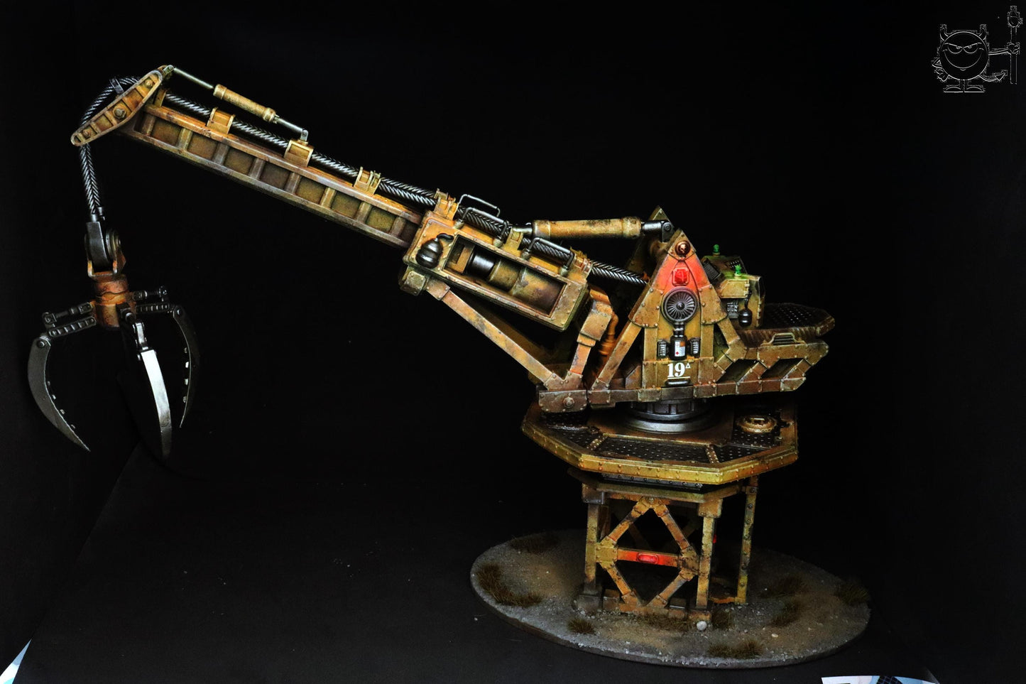 Industrial Crane - Sci-Fi Space Industrial Terrain by Print Minis