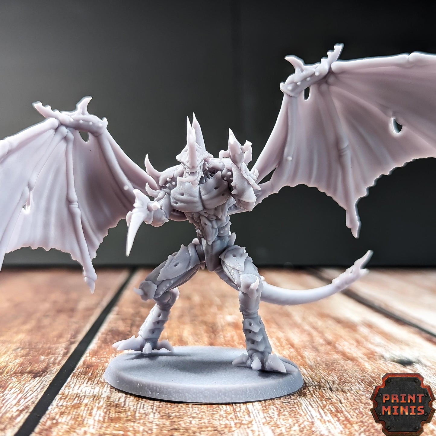 Winged Alpha - Idolonids - Sci-Fi Grimdark Bug aliens by Print Minis