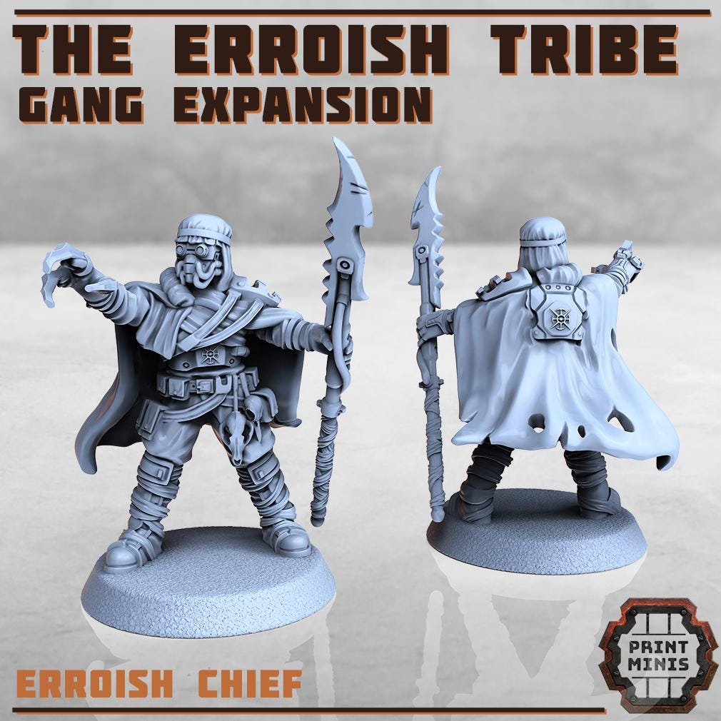 The Erroish Tribe - Gang Expansion - Sci-Fi Grimdark Mercenaries