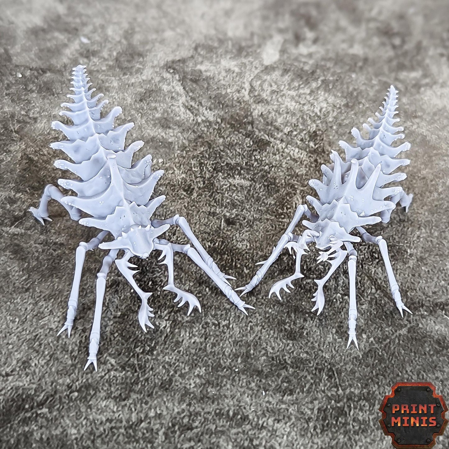 Erroish Beast Trainer and Sand Sprinters -  Sci-Fi Grimdark Mercenaries by Print Minis