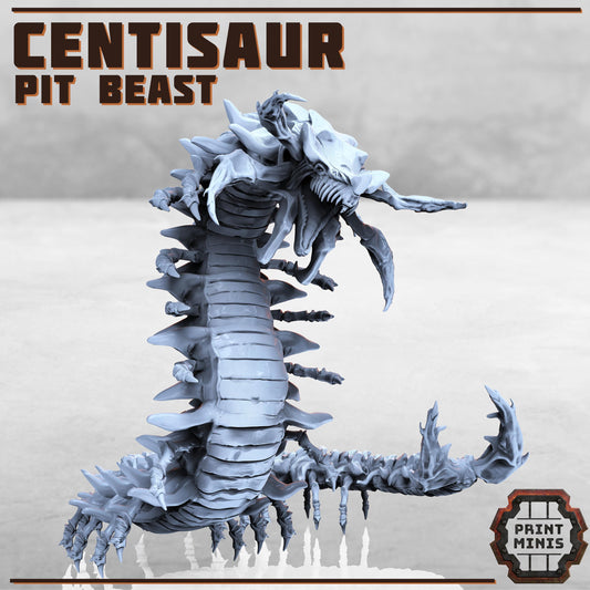 Centisaur - a Pit Beast -  Sci-Fi Grimdark Bug aliens by Print Minis