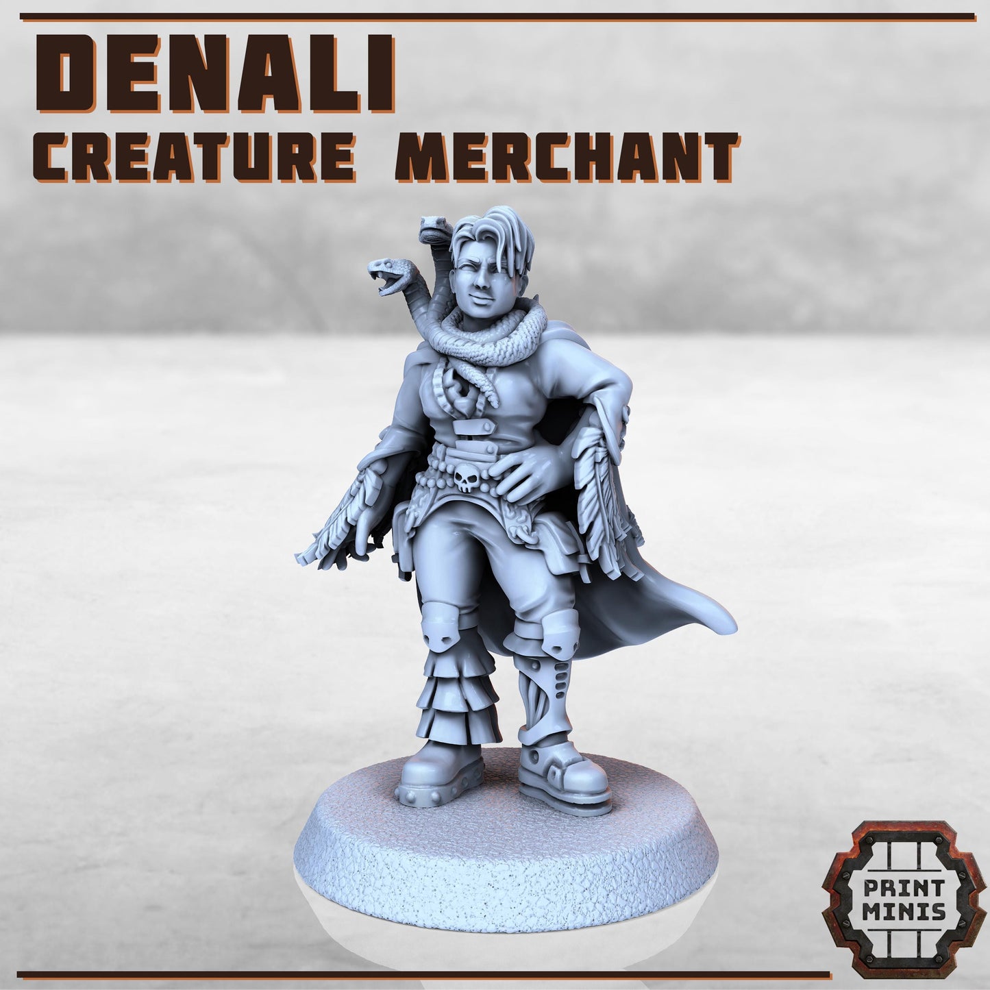 Denali - Beast Merchant -  Sci-Fi Grimdark Mercenaries by Print Minis