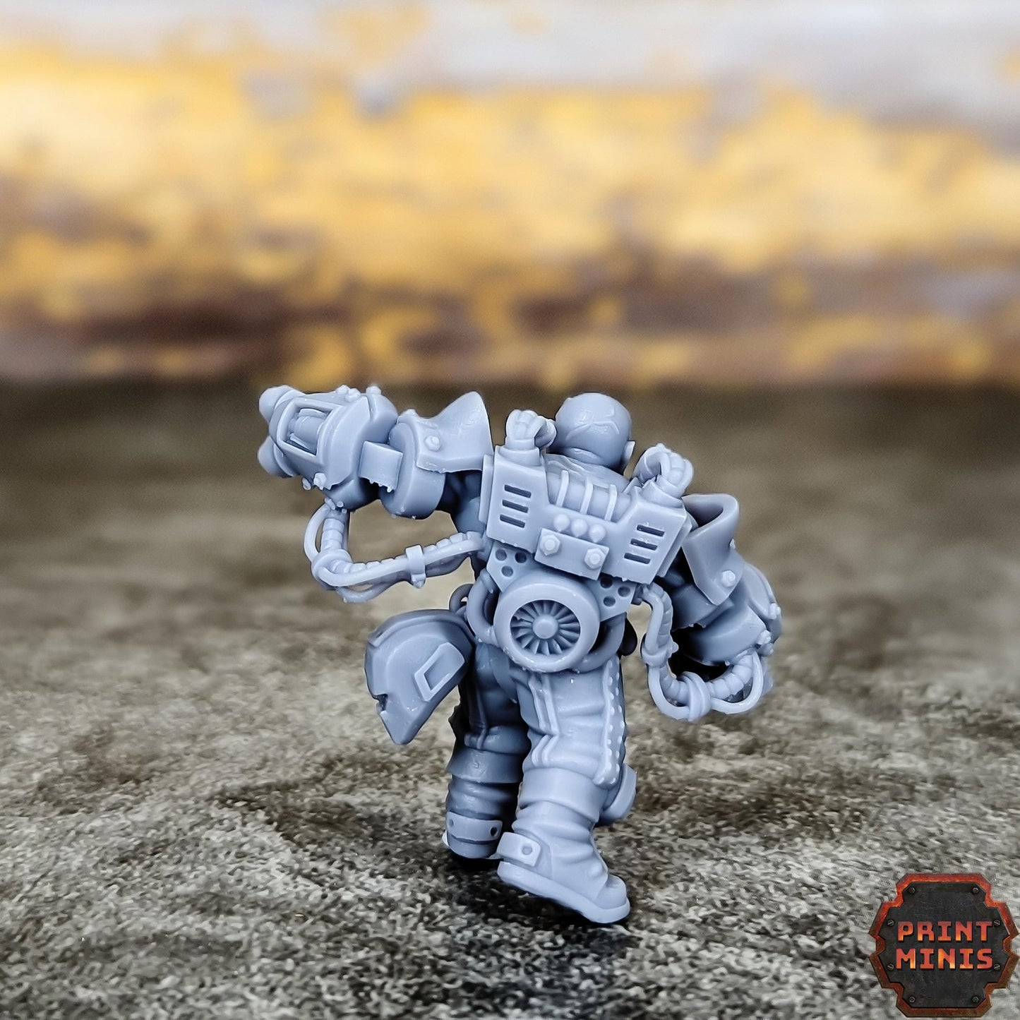 Industrial Slave Ogres  -  Sci-Fi Grimdark Ogres by Print Minis
