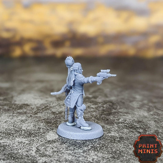 Benedict - Bounty Hunter -  Sci-Fi Grimdark Mercenaries by Print Minis
